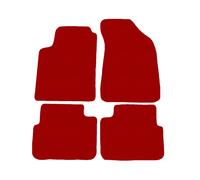 Basic Tappetini per Lancia Delta III 5p H/B 2008-2014 Rosso Tappeti