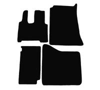 Basic Tappetini per Mercedes Actros MP4 Single Cab con frigo, Mega Space 2011-20