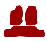 Basic Tappetini per Opel Frontera A Sport 3p 1991-1998 Rosso Tappeti