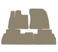 Basic Tappetini per Toyota ProAce City 2020-... 2 file di sedili Beige scuro