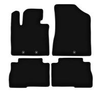 Basic Velours-Teppiche schwarz für Kia Sorento II FL SUV (2012-2014)