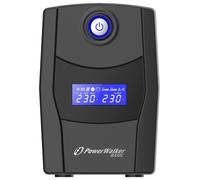 VI 600 STL A linea interattiva 0,6 kVA 360 W 2 presa(e) AC, UPS Nero, A linea interattiva, 0,6 kVA, 360 W, Sinusoidale, 162 V, 290 V