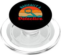 Basically A Detective Detective Privato Detective PopSockets PopGrip per MagSafe