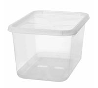 Basicbox L 44l Trasparente Smartstore Basic Scatola Organizzazione Mobile Nuovo