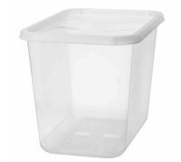 Basicbox XL 60l Trasparente Smartstore Basic Scatola Organizzazione Mobile Alto