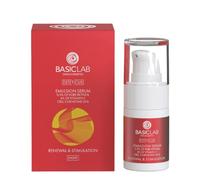 BasicLab Dermocosmetics Emulsion siero viso con retinolo, coenzima Q10 e vitamina C, 30 ml, siero da notte anti-rughe, per donne