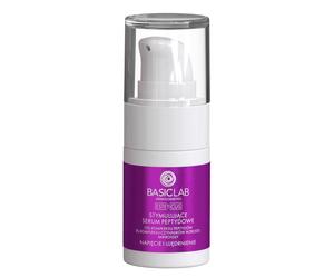 BasicLab Esteticus 15% Peptidi Complesso, Siero Stimolante Notte per il Viso, 15 ml