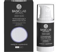 BasicLab Masculis Crema levigante contorno occhi 5% complesso di peptidi, 2% caffeina, 2.0 carnosina