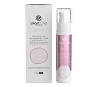 BasicLab - Siero rigenerante viso con ceramidi, 50 ml, per donne e uomini, giorno e notte, siero viso lattiginoso, per pelli normali e secche e sensibili, con rughe