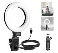 BASICS 5 Ring Light con Clip e Treppiede 10W 3000k 6000K Luce a Clip Dimmerabile