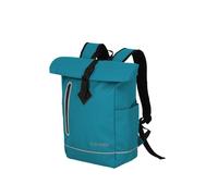 Travelite Rolltop - Zaino impermeabile per bicicletta, con chiusura rolltop e riflettori, 48 cm, 19 litri, Blu porto, Rucksack 48 cm, Zaino impermeabile con chiusura Rollup