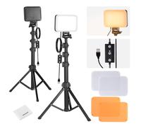 BASICS Kit Key Light a Pannello da Studio 2pz Luce Video LED Bicolore con