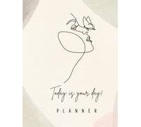 Basics Planner and Journal 2025 - monthly, weekly, and daily format: To Increase Productivity, Time Management and Hit Your Goals - 8.5 Inch x 11 Inch, Hard Cover