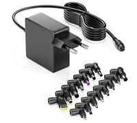 Basicvolt 65W Alimentatore Universale Notebook per Lenovo HP Dell Acer Asus Toshiba Samsung Sony Gateway Adattatore con 15 Connettori