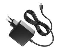 Basicvolt - Adattatore USB C da 45 W per laptop, per ASUS Chromebook C302CA, C302C, C302, C101PA, C101P, C101, C213SA, C213S. Cavo di ricarica rapida