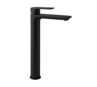 BASIK Miscelatore Lavabo Alto Modello Cris - Rubinetto Bagno Design Moderno, Monocomando