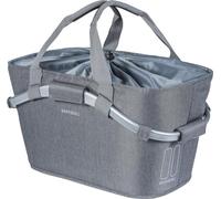 Basil 2day Carry all, Cestino per Bicicletta Unisex Adulto, Grigio mischia, 22 Litri