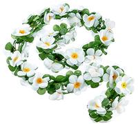 Basil BA 50182 Ghirlanda di Fiori, Bianco Donna, Taglia Unica