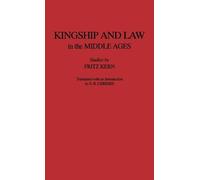 Basil Blackwell Kingship and Law in the Middle Ages (Copertina rigida)