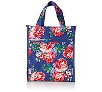 Basil Blossom Roses - Borsa a Tracolla per Bicicletta Shopper, Unisex, Fahrradschultertasche Blossom Roses-Shopper, Blu, 19 Litri