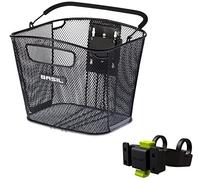 Basil Bold Klickfix, Cestino per Bicicletta Unisex Adulto