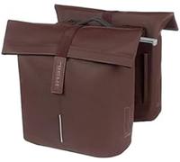 Basil Borsa doppia unisex per adulti, Marrone arrosto, 12x30x33 cm, casual