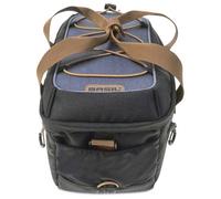 Borsa portapacchi Basil Miles impermeabile nero ardesia 7 litri