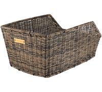Basilico ruota posteriore cestino Cento rattan look marrone Marrone