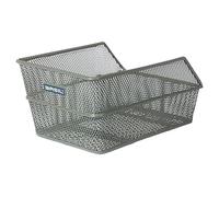 Basil Cento S Rear Basket Nero Olive Green