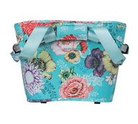 Basil Cestino Anteriore Bloom Field Klickfix 15l Blue Flower