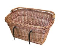 Basil Cestino Anteriore/Posteriore Davos a Maglia Stretta in Vimini Marrone
