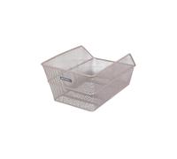 Basil Cento Rear Basket Argento