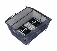 Basil Cento Multi, Cestino per Bicicletta. Unisex Adulto, Nero, 45 cm x 33 cm x 24 cm