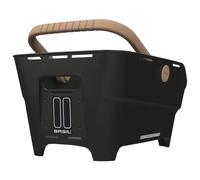 Basil Cento Neo MIK Portabici Posteriore - 21L - In Plastica Riciclata - Riflettente - 46.9x23.7x14.1 cm - Nero