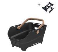 Basil Cestino Posteriore Cento Neo MIK Nero