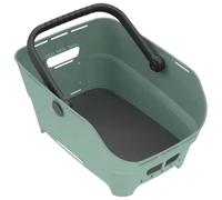 Basil Cento Neo Portabici Posteriore - 21L - In Plastica Riciclata - Riflettente - 46.9x23.7x14.1 cm - Verde