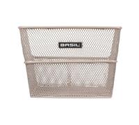 Basil Cento Rear Basket Argento