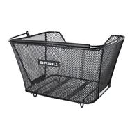 Basil Lesto Rear Basket Nero