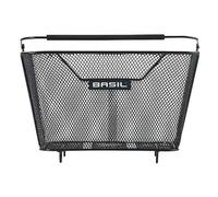 Basil Lesto Rear Basket Nero