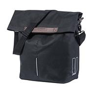 Basil City Shopper, Borsone Unisex Adulto, Nero, 14/16 Litre