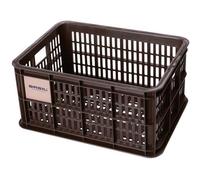 Basil Crate, Bauletto per Bicicletta Unisex Adulto 40.4x29.8x20.2cm Nero