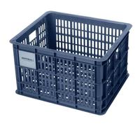 Basil Crate, Bauletto per Bicicletta Unisex Adulto, Grigio, 45.25x35x25cm
