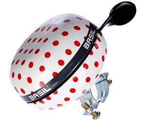 Basil DING Dong Big Polkadot - Campanello per Bicicletta