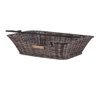 Basil Fahrradkorb, Capri Rattan-Look Flex Nature-Brown Unisex-Adulto, Taglia Unica