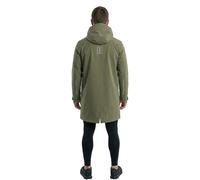 Parka da pioggia per bicicletta basil mosse verde