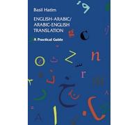 Basil Hatim English-Arabic/Arabic-English Translation (Tascabile)