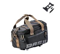 Basil Miles MIK - Borsa portapacchi, 7 l, impermeabile, con sistema MIK bloccabile, ideale per pendolarismo e attività all'aperto