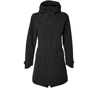 Parka da pioggia per bicicletta basil mosse donna nero