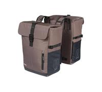 Basil Move - Borsa doppia, 30 l, impermeabile, in poliestere riciclato, compatibile con MIK e Racktime