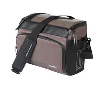 Basil Move - Borsa per manubrio KF, 7-8 litri, in poliestere riciclato, con piastra adattatore